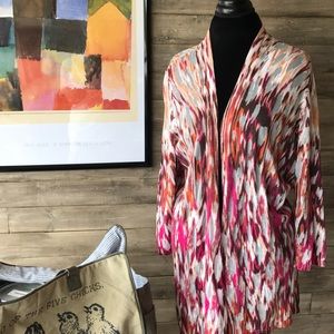 Chico’s Animal IKat Cyrus Cardigan Sweater